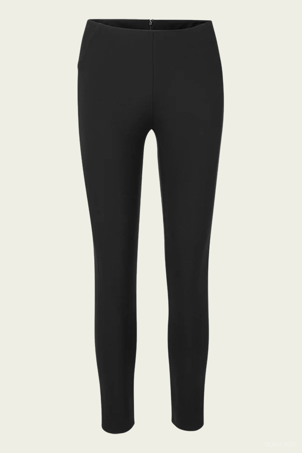 Veronica Beard Zip Back Scuba Pant - Image 1
