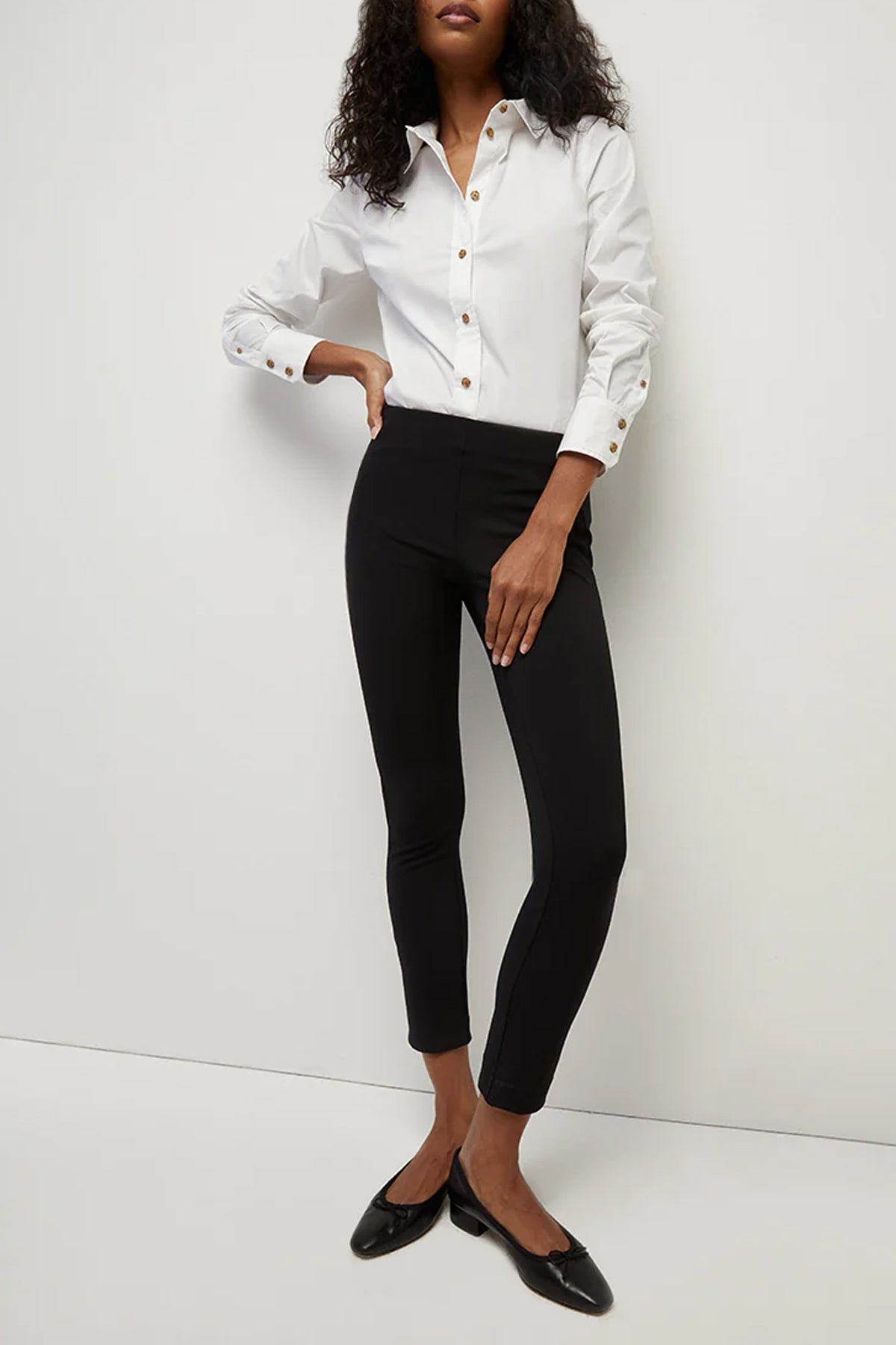 MNVERO051026010841120_2 Veronica Beard Zip Back Scuba Pant - Image 2
