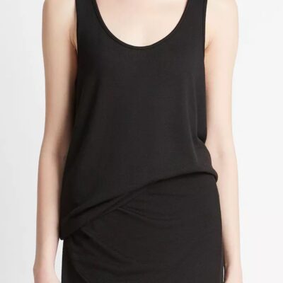 Vince. Relaxed Scoop-Neck Tank - Image 1