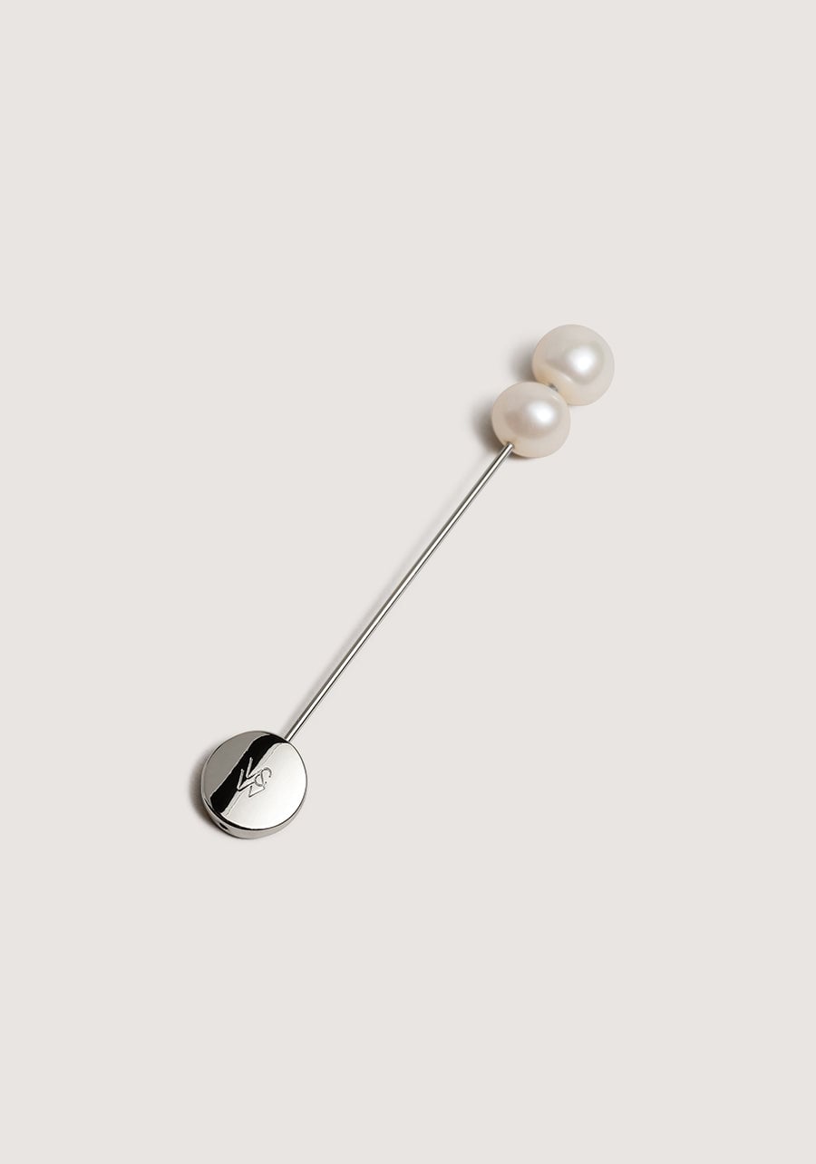 Viktoria & Woods V&W Pearl Pin Brooch - Image 1