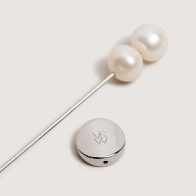 Viktoria & Woods V&W Pearl Pin Brooch - Image 2