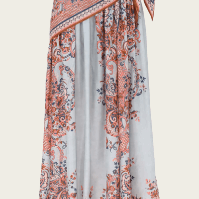 ZIMMERMANN Aster Scarf Midi Skirt - Image 1