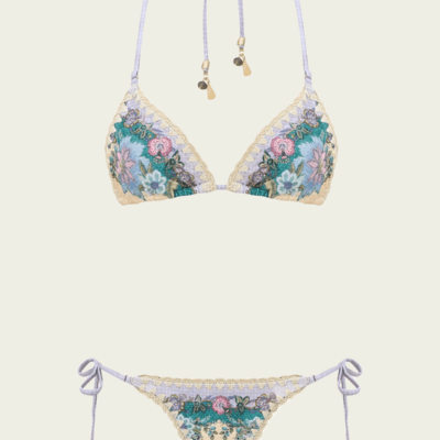 ZIMMERMANN Indra Crochet Detail Bikini Set - Image 1
