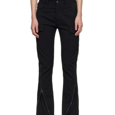Acne Studios Black Twill Suit Trousers