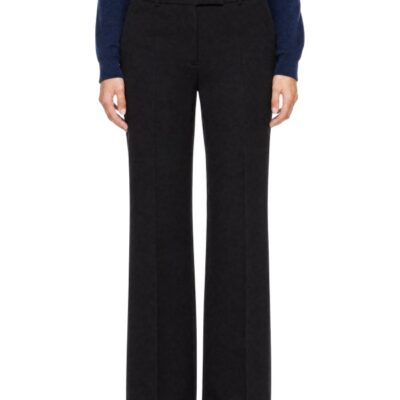 Acne Studios Black Wool Trousers
