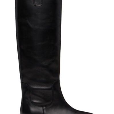 Aeyde Black Henry Knee-High Boots
