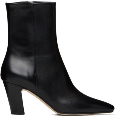 Aeyde Black Maris Calf Leather Boots