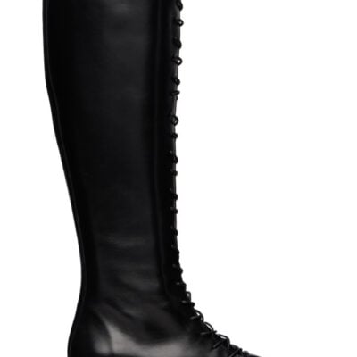 Aeyde Black Rikki Tall Boots