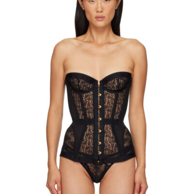Agent Provocateur Black Mercy Corset