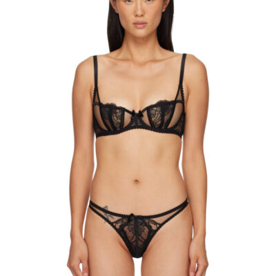 Agent Provocateur Black Rozlyn Bra