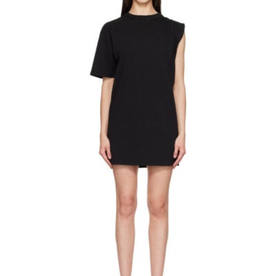 Agolde Black Roma Minidress
