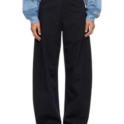 Agolde Navy Luna Trousers