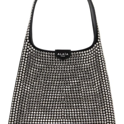 Alaïa Black Studs Top Handle Bag