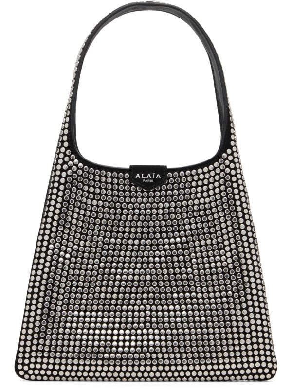 Alaïa Black Studs Top Handle Bag