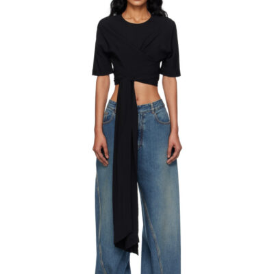 Alaïa Black Tie Top