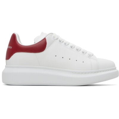 Alexander Mcqueen White Oversized Sneakers
