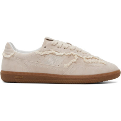 Alohas Beige Tb.490 Crochet Leather Sneakers