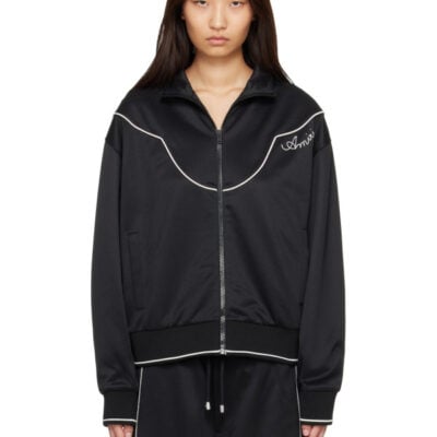 Amiri Black 'AMIRI Lasso' Western Track Jacket