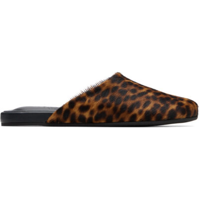 Ancient Greek Sandals Brown 'The Slipper' Flats