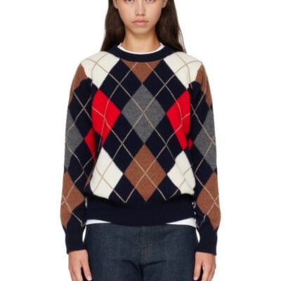 Anddaughter Multicolor Ava Crewneck Sweater