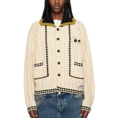 Andersson Bell Off-White New Fantasia Collar Cardigan