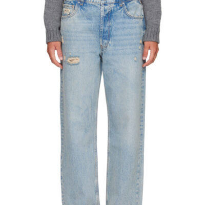 Anine Bing Blue Gavin Jeans