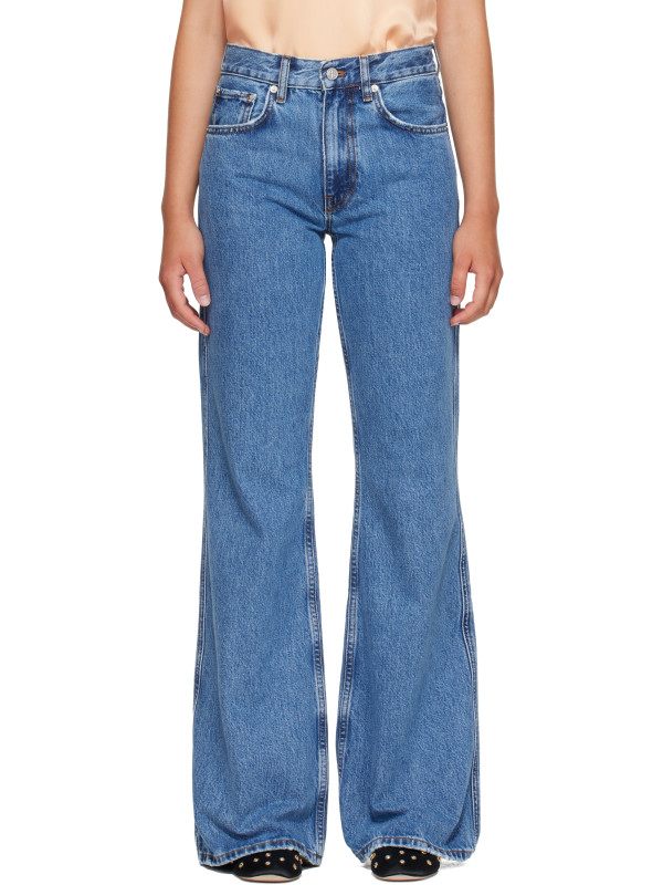 Anine Bing Blue Wyatt Jeans