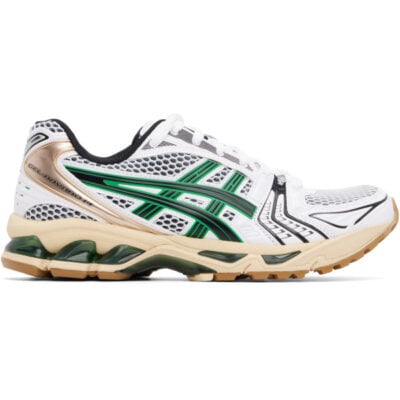 Asics White Gel-Kayano 14 Sneakers