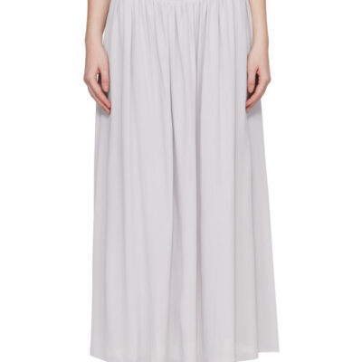 Aya Muse Gray Aelir Midi Skirt