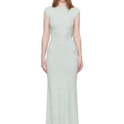 Aya Muse Green Stella Maxi Dress