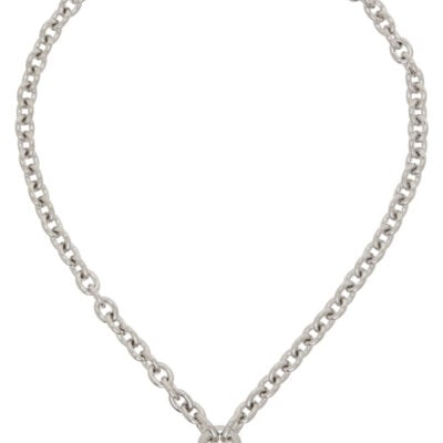 Balenciaga Bb Padlock Necklace