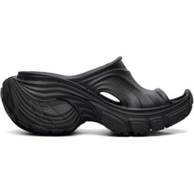 Balenciaga Black 6XL Sandals