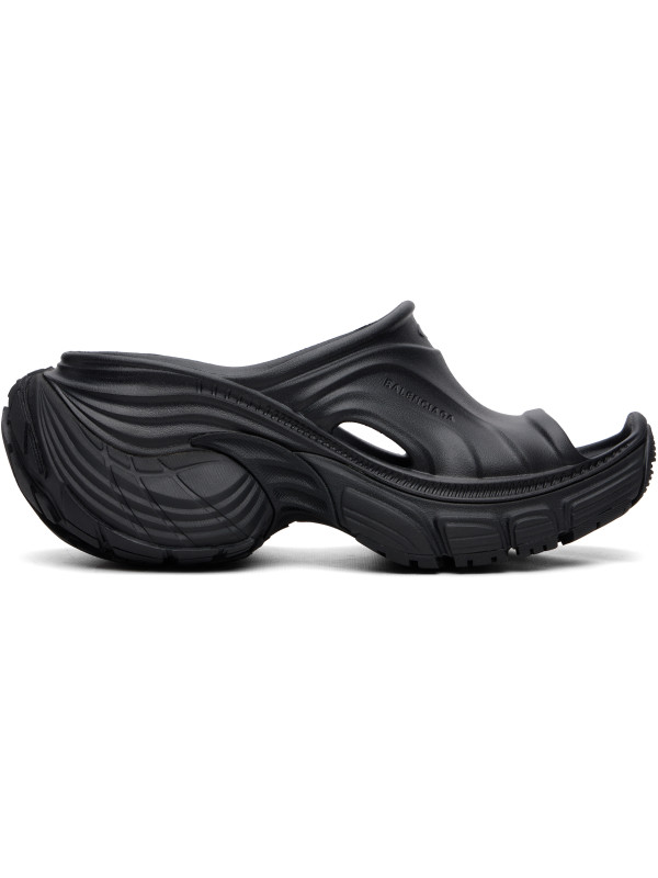Balenciaga Black 6XL Sandals