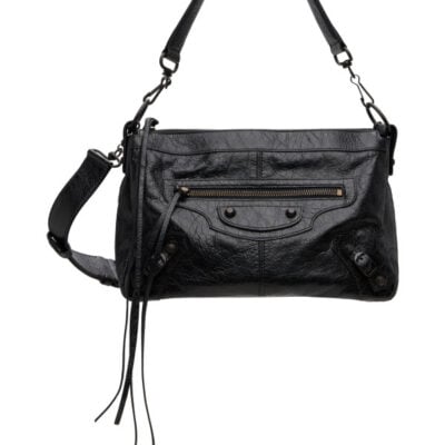 Balenciaga Black 'Le City Moto' Bag