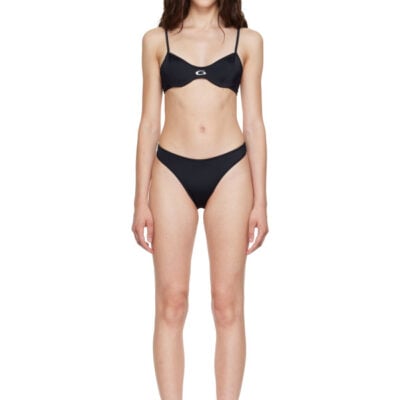Balenciaga Black Sporty Bikini