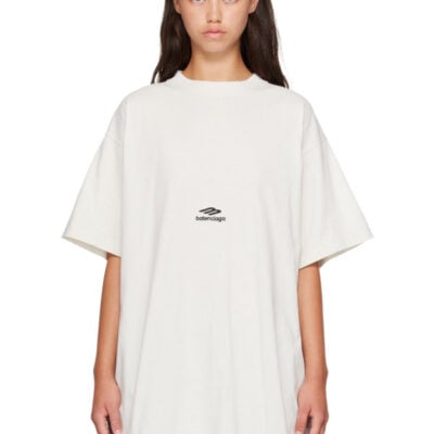 Balenciaga Off-White Ski Oversized T-shirt