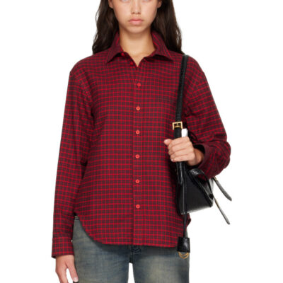 Balenciaga Red Standard Shirt