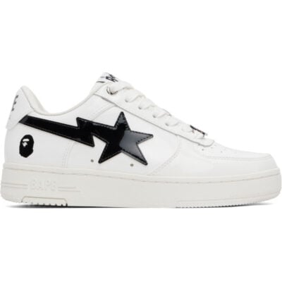 Bape White & Black BAPE STA #2 L Sneakers