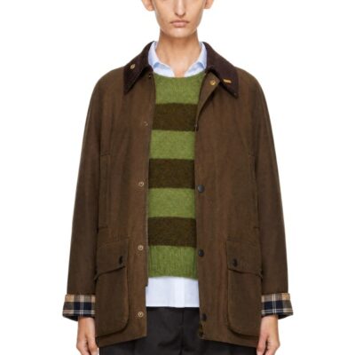 Barbour Brown Icons Bedale Waxed Jacket