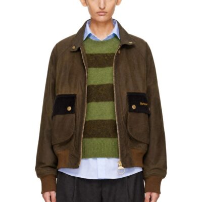 Barbour Khaki Ivybridge Waxed Jacket