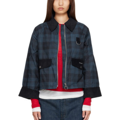 Barbour Navy Baiton Casual Jacket