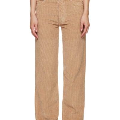 Baserange Beige Tajo Trousers