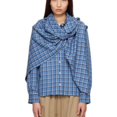 Baserange Blue Snell Scarf