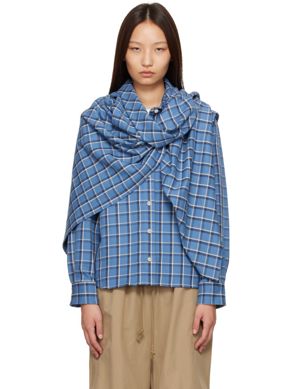 Baserange Blue Snell Scarf