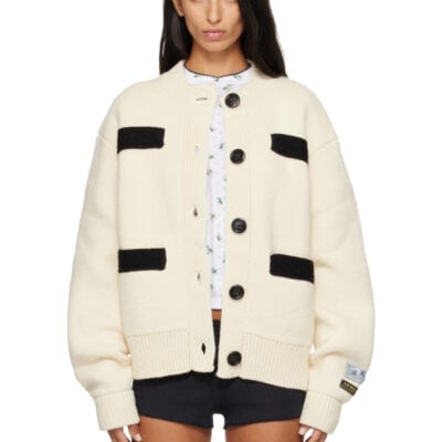 Bb Wallace Beige & Black Goldin Jacket