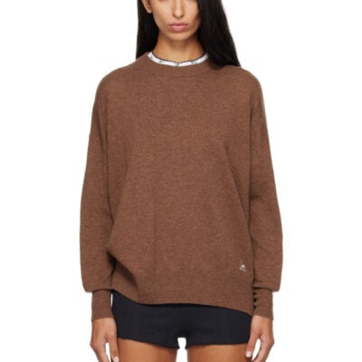 Bb Wallace Brown Botero Sweater