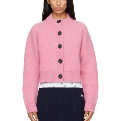 Bb Wallace Pink Sherman Cardigan