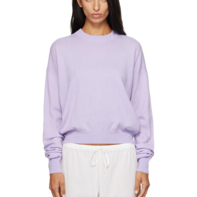 Bb Wallace Purple Morris Sweater