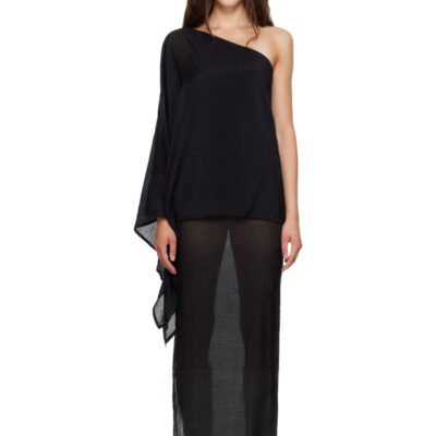Belle The Label Black Fontana Maxi Dress
