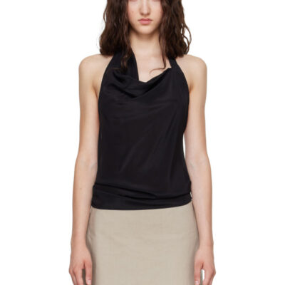 Belle The Label Black Mira Top